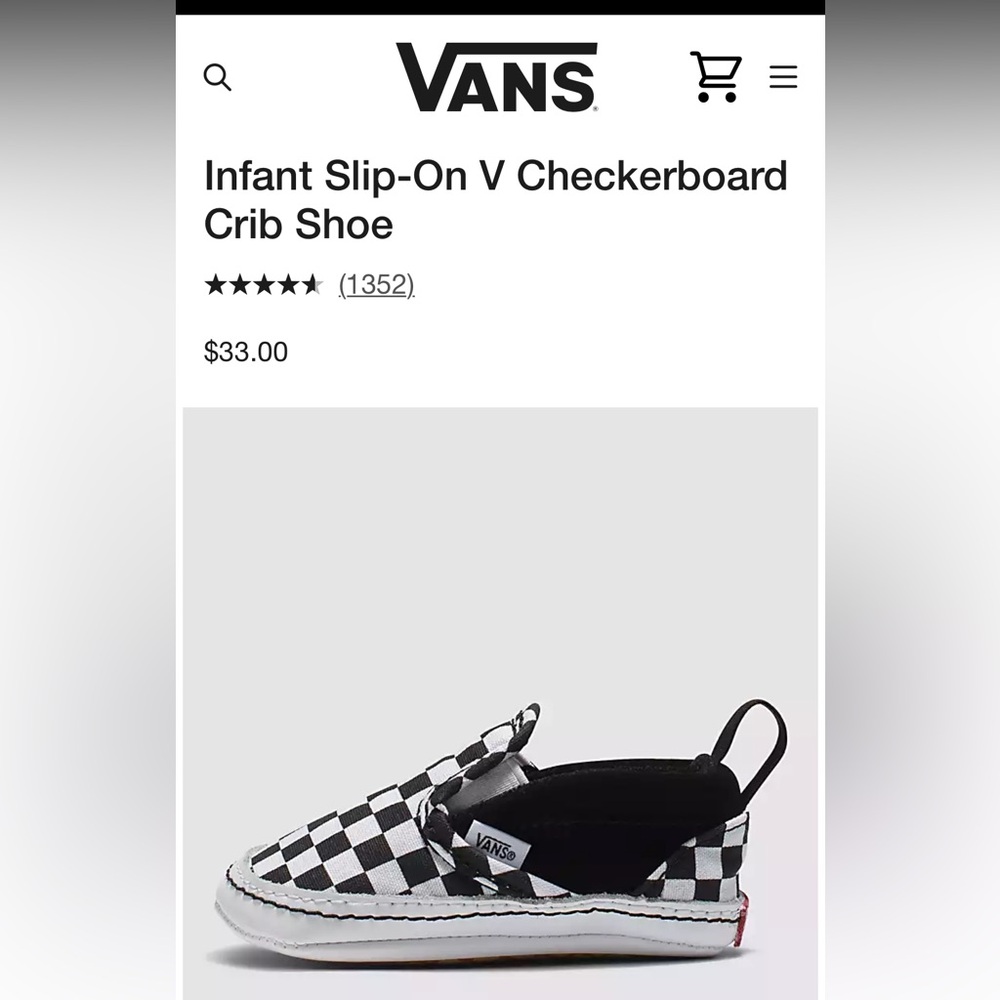 Vans Crib Shoes